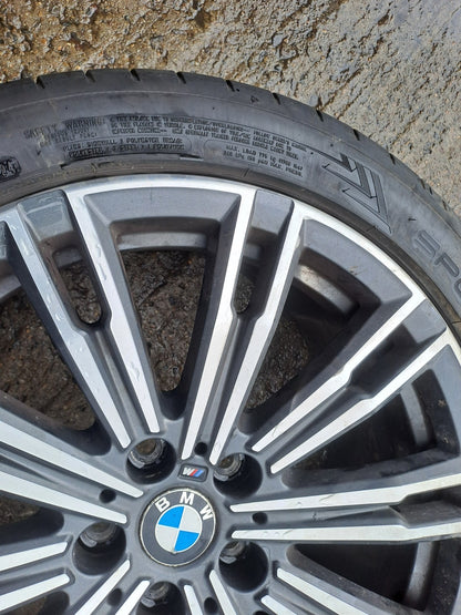 ✅2021 BMW 3 Series G20 M Sport Alloy Wheel With Tyre 255/40 R18 8089891 A357 - Image 3