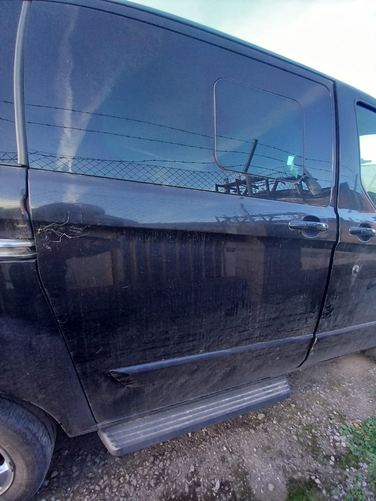 ✅2015 Ford Tourneo Custom Right Sliding Door Bare Black + Warranty A371 - Image 1
