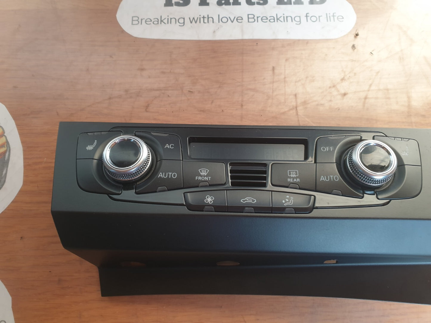 2012 AUDI A5 S LINE 2.0D HEATER CLIMATE CONTROL SWITCH PANEL 8K2820043AD A218 - Image 3