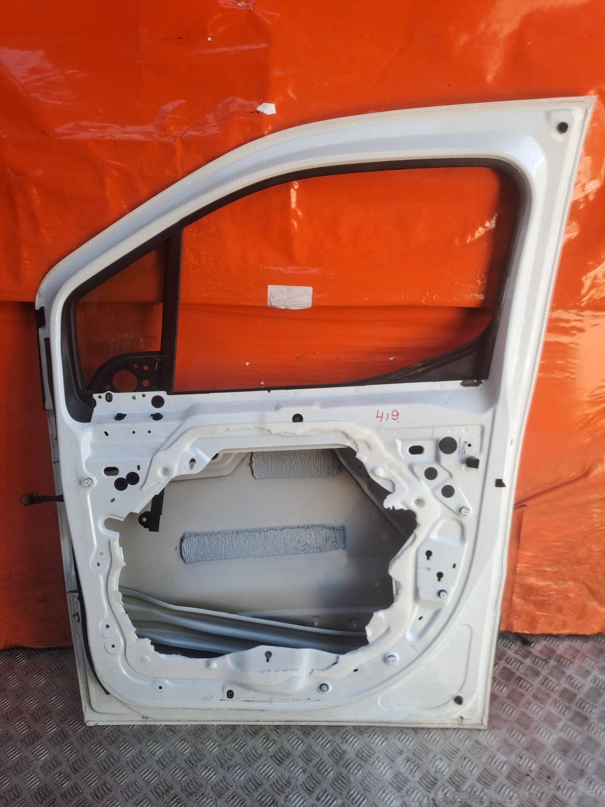 2022 Peugeot Partner K9 Front Right Driver Side Door White Warranty A419 - Image 9