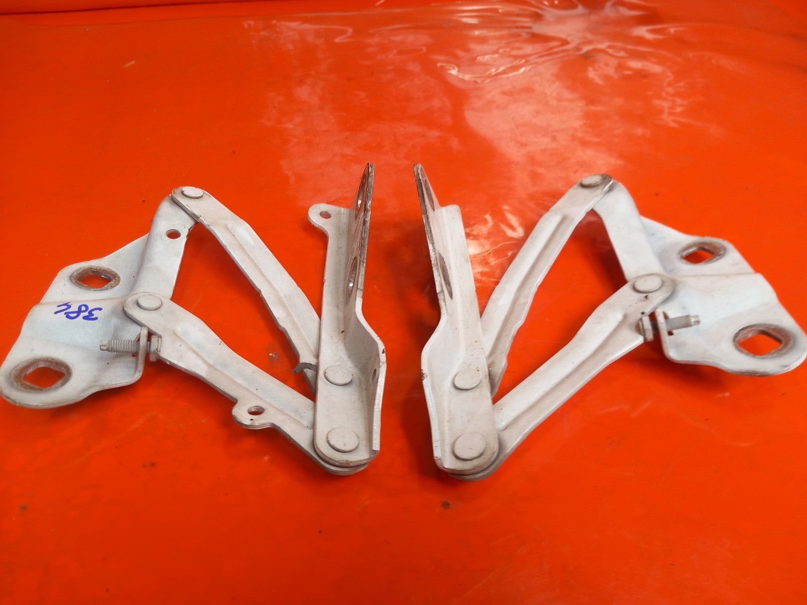 ✅2014 Ford Transit Custom Bonnet Hinges Pair Front Left Right BK21-16801-AC A384 - Image 2