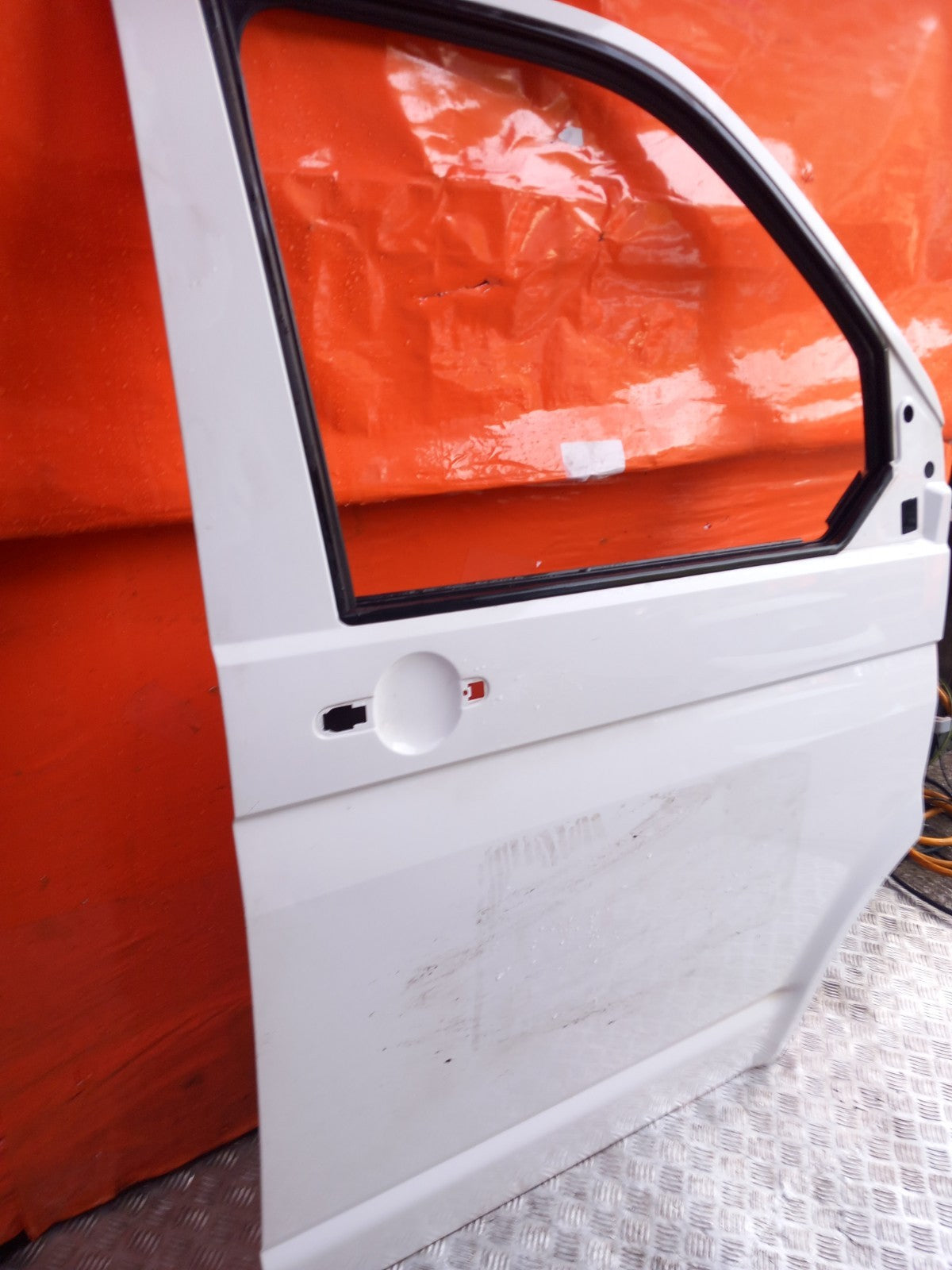 VW Transporter T30 2.0 Diesel 2021 Front Right Driver Side Door White A410 - Image 3