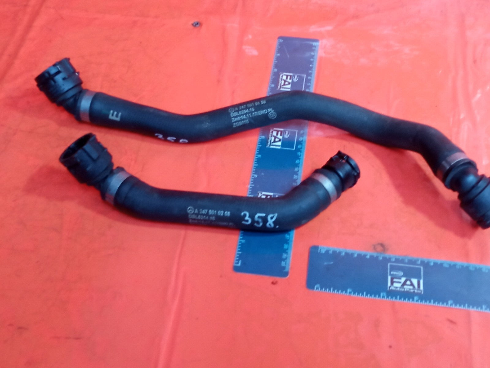 ✅Mercedes CLA 180 AMG Line 1.3 Petrol 2021 Water Coolant Pipes A2475010158 A358 - Image 2