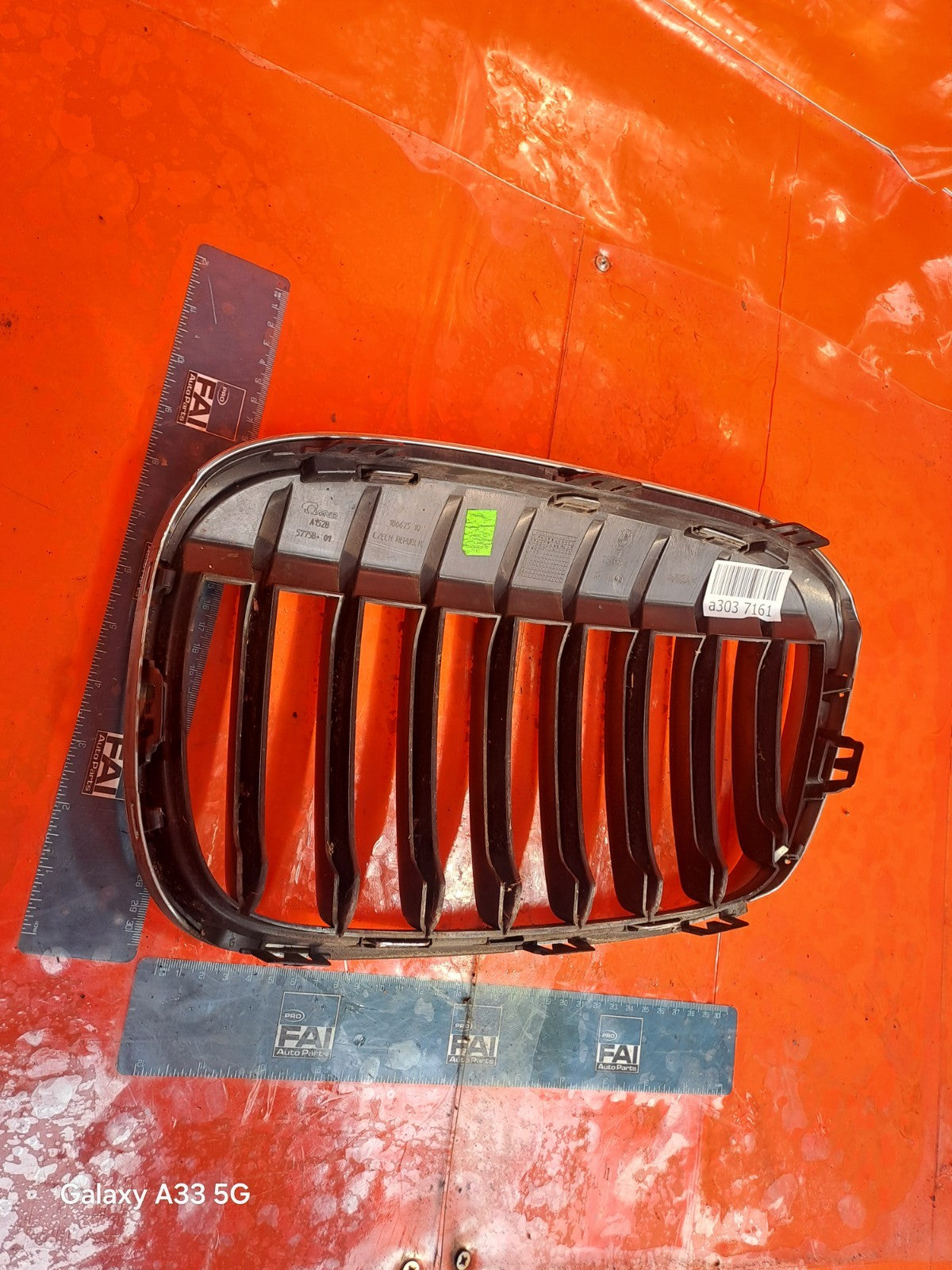 ✅2018 BMW X1 F48 2.0P FRONT BUMPER GRILLE RIGHT 7383364 + WARRANTY A303 - Image 5