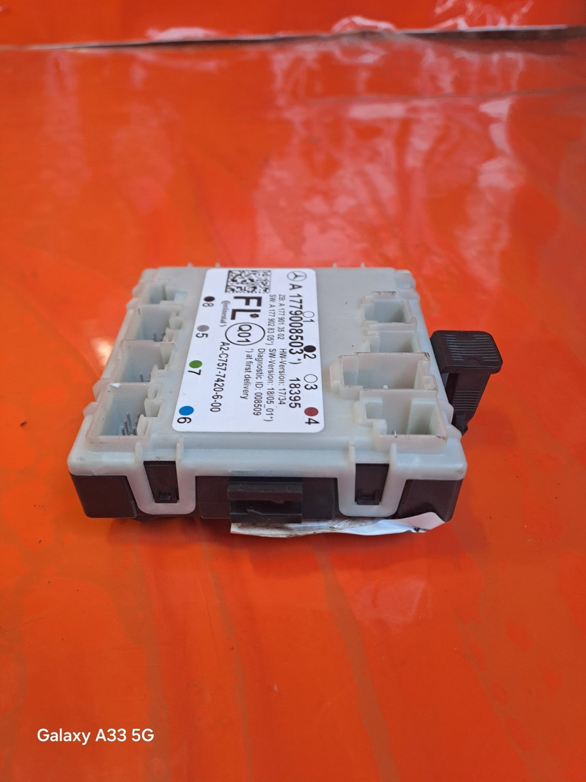 ✅MERCEDES A180D SPORT W177 1.5 DIESEL 2018 FRONT LEFT DOOR CONTROL MODULE A297 - Image 7
