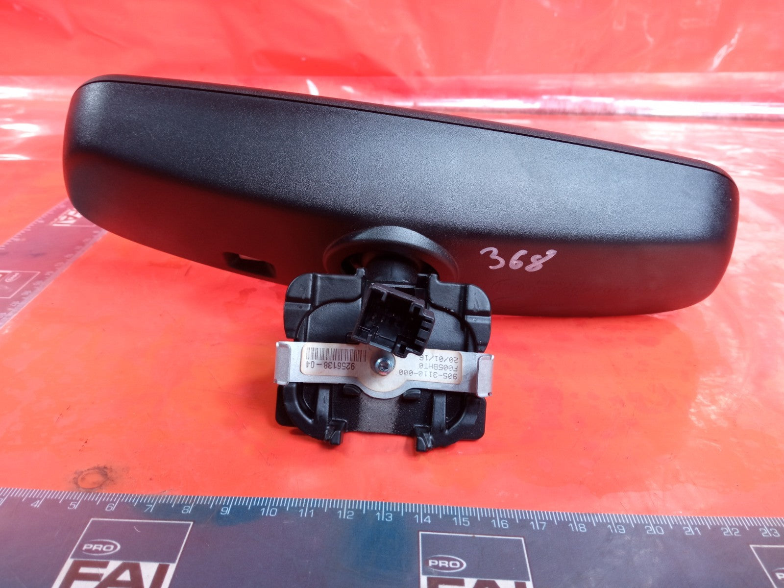 ✅BMW 420D F33 2.0 DIESEL 2016 INTERIOR REAR VIEW MIRROR 9256138 E11026662 A368 - Image 3