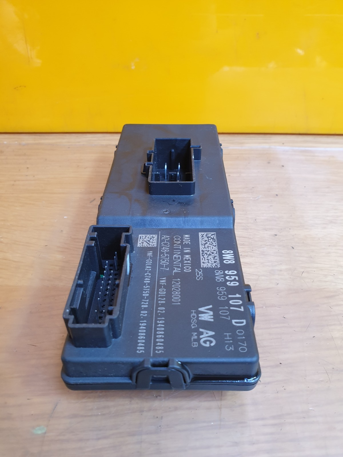 2019 Audi Q5 FY Tailgate Boot Lid Control Module 8W8959107D Warranty A168 - Image 3