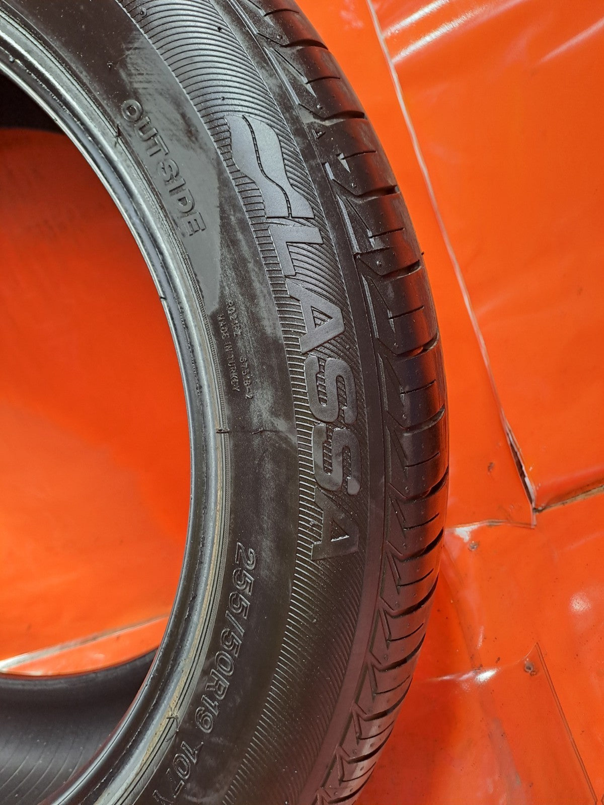 ✅COMPETUS LASSA 255/50 R19 TYRE 7.74 mm Warranty xAA - Image 7