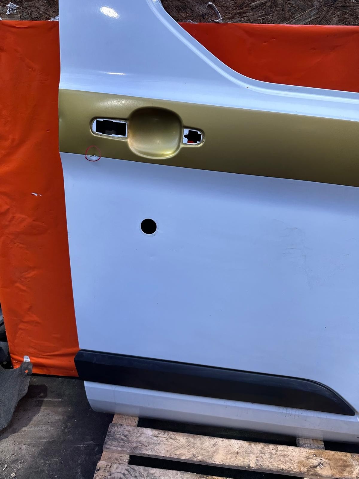 ✅2022 Ford Transit Custom 2.0D Front Right Door Frozen White + Warranty A353 - Image 7