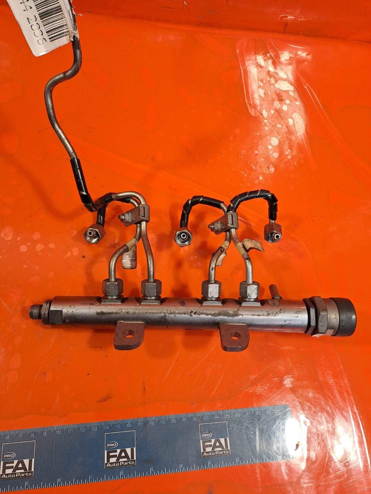 ✅2010 LAND ROVER DISCOVERY 4 L319 FUEL INJECTOR RAIL 9X2Q-9D280-EA + WARRANTY - Image 9