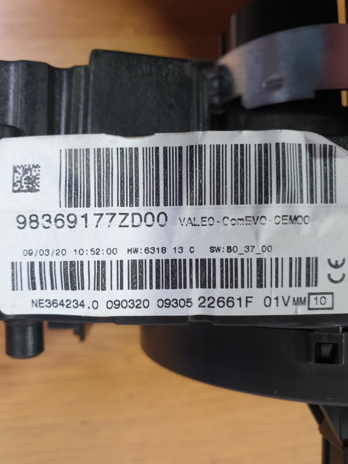 ✅Peugeot 208 2020 COMBINATION SWITCH STALK SQUIB 98369177ZD-00 Warranty A197 - Image 5