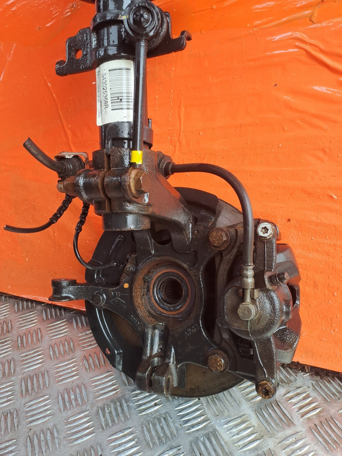 Renault Megane MK4 1.3 Petrol 2019 Front Left Suspension Leg Hub 543025368R A387 - Image 9