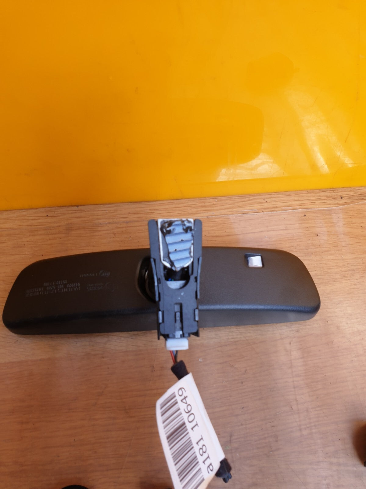 ✅2022 HYUNDAI I20 MK3 INTERIOR REAR VIEW MIRROR & RAIN SENSOR 85110L1100 A181 - Image 7