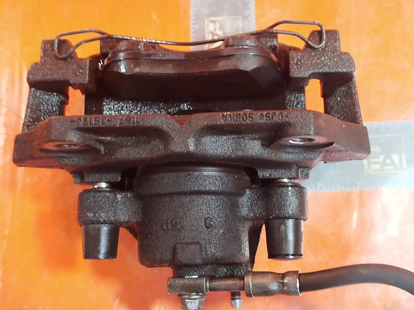 ✅FORD FIESTA ST-LINE X 1.5D 2018 FRONT LEFT BRAKE CALIPER H1BC-2B302-A A332 - Image 4