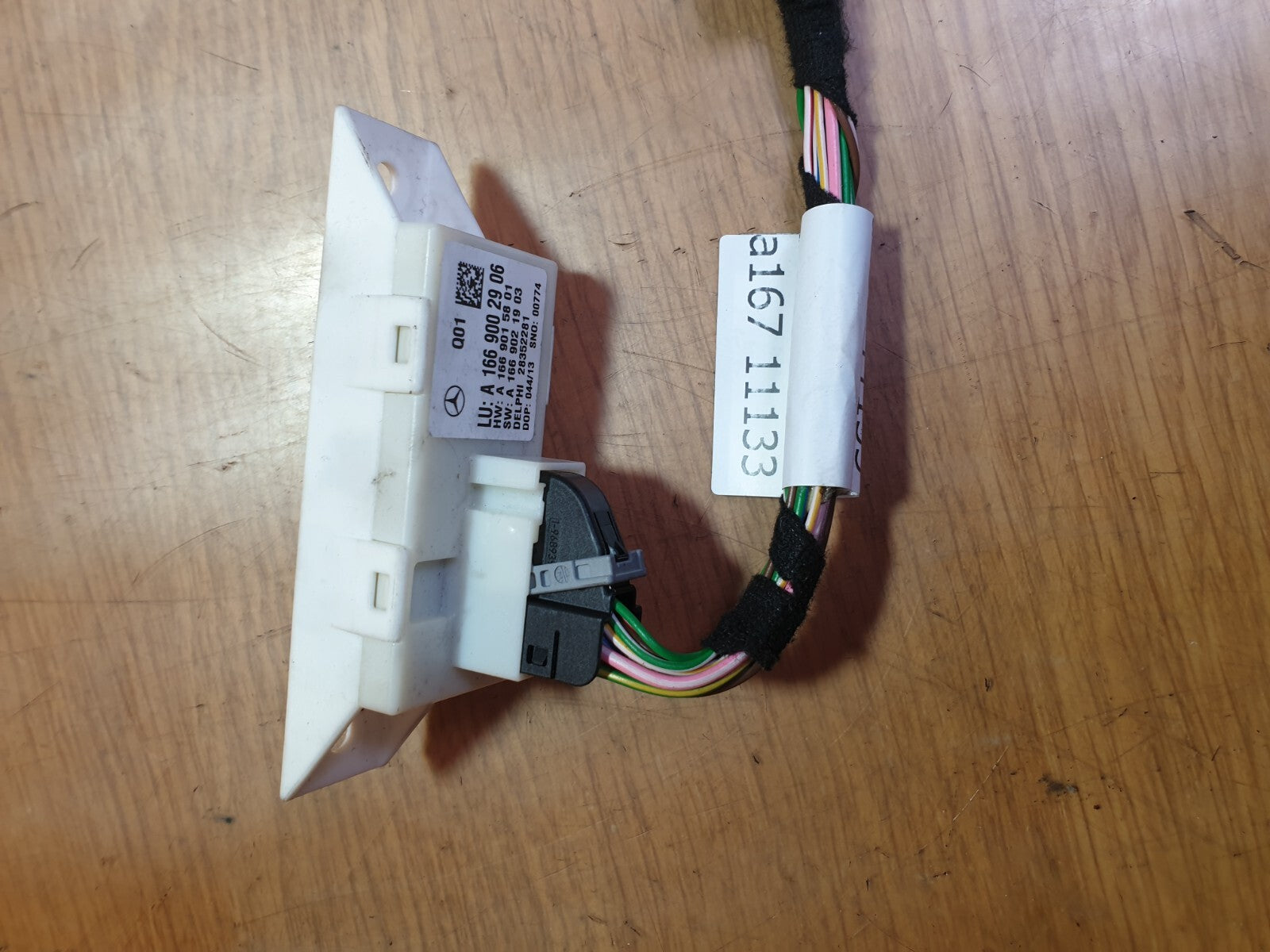 MERCEDES C220 W204 Amg Sport 2013 HEADLIGHT LEVELING CONTROL MODULE A1669002906 - Image 8