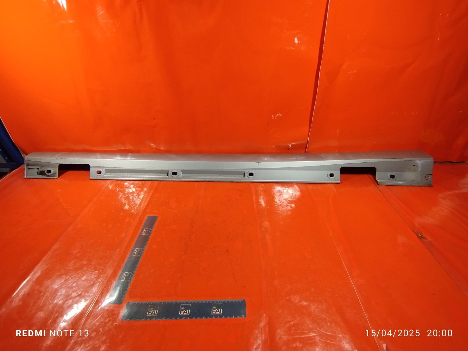 ✅Mercedes B Class W246 2012 Left Side Skirt Silver 761 A2466900240 + Warranty - Image 1