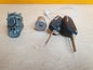 FORD GALAXY MK3 2.0 TDCI 2011 TWO KEYS DOOR LOCK AND IGNITION LOCK Warranty A023