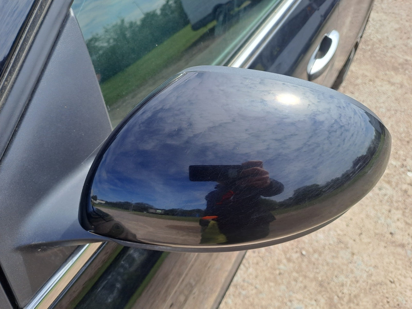 ✅2019 Renault Megane MK4 Iconic Front Left Wing Mirror Black + Warranty A387 - Image 2