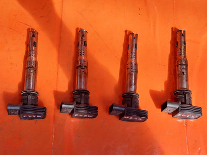✅AUDI A5 S LINE 2.0 PETROL 2010 IGNITION COIL PACKS SET 07K905715F Warranty A223 - Image 2