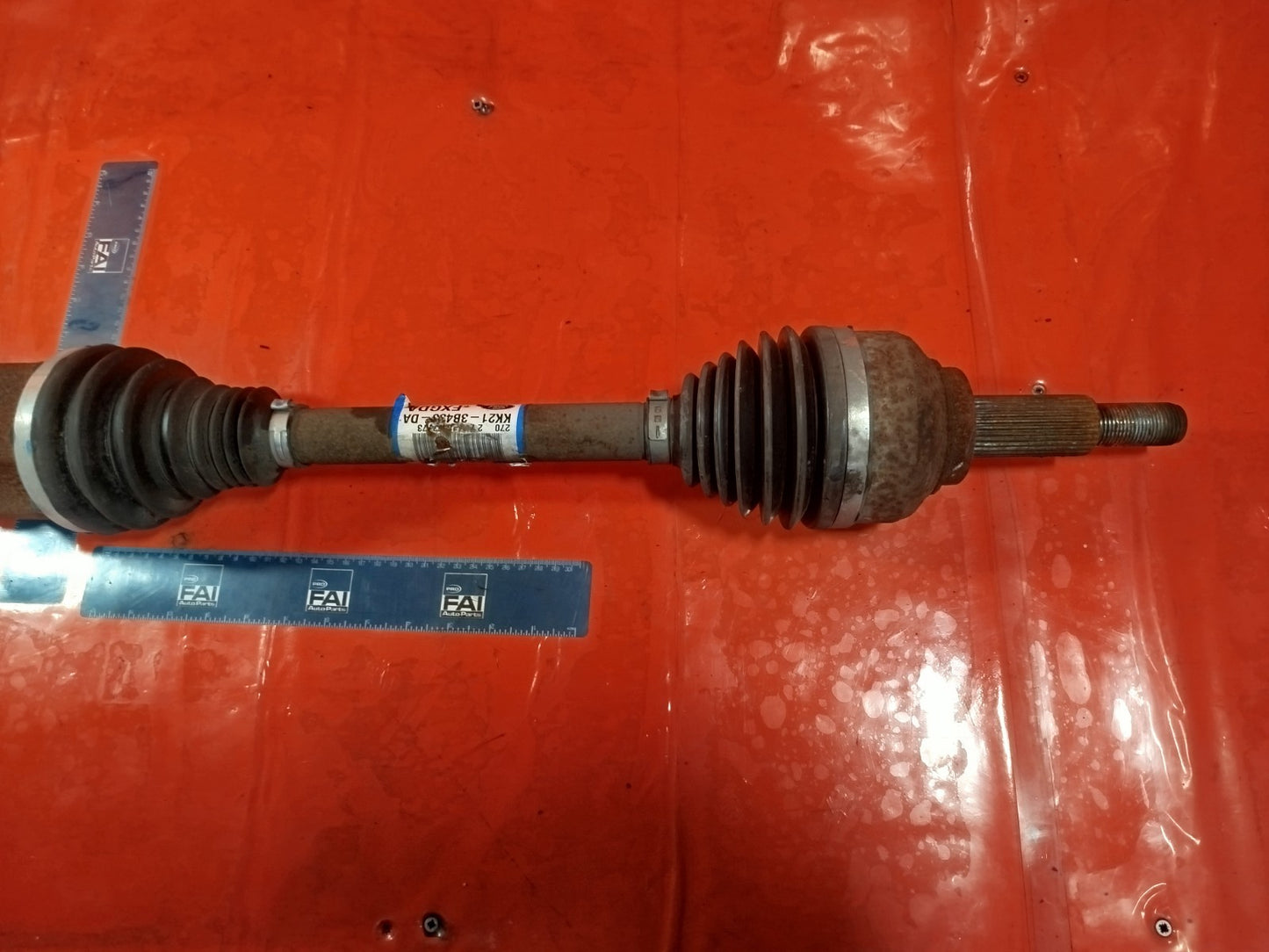 ✅2023 FORD TRANSIT CUSTOM 2.0D DRIVESHAFT FRONT RIGHT KK21-3B436-DA A343 - Image 4