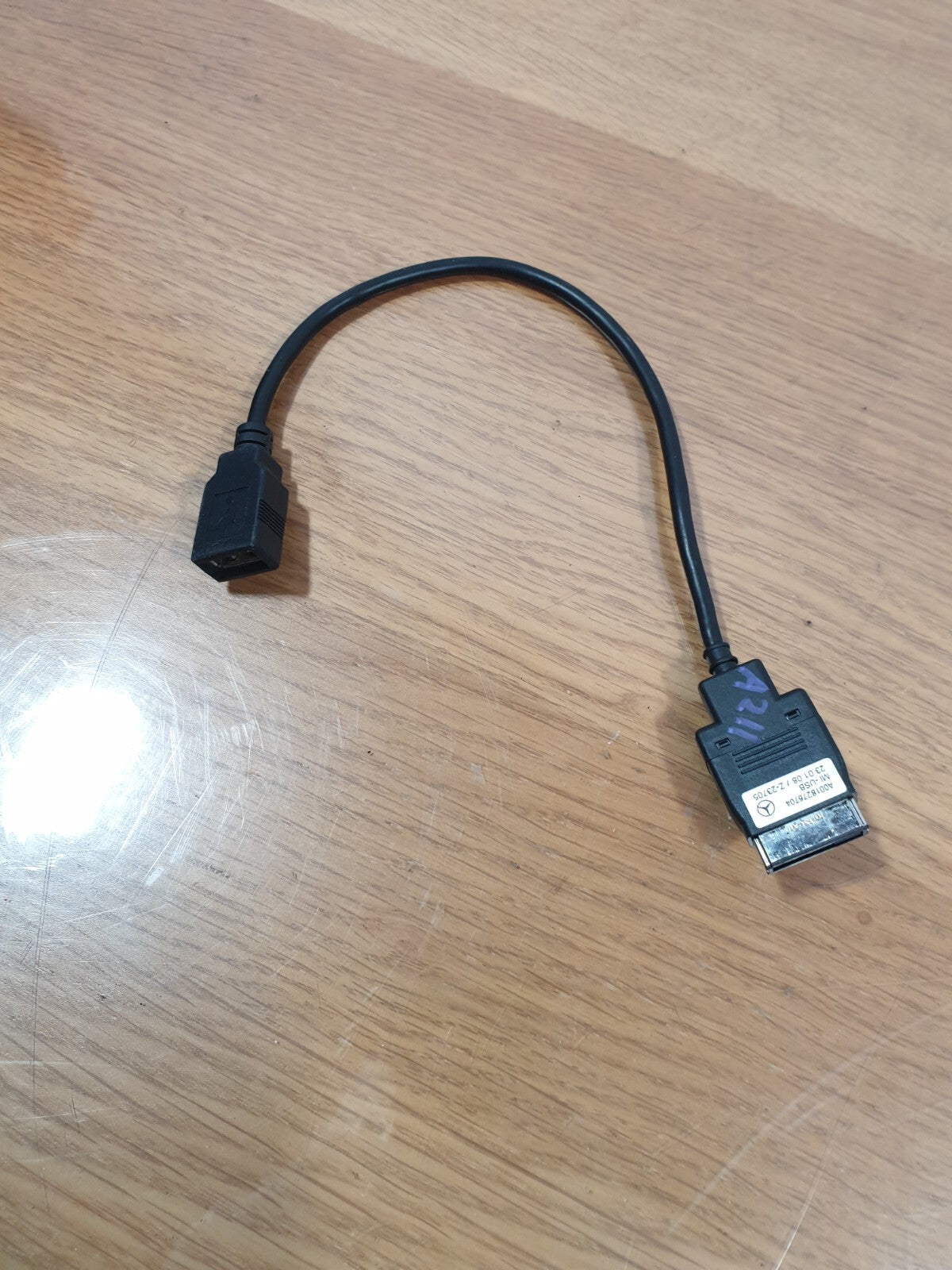 MERCEDES B CLASS W246 1.8 DIESEL 2012 MI-USB SOCKET PORT CONNECTION A0018276704 - Image 3