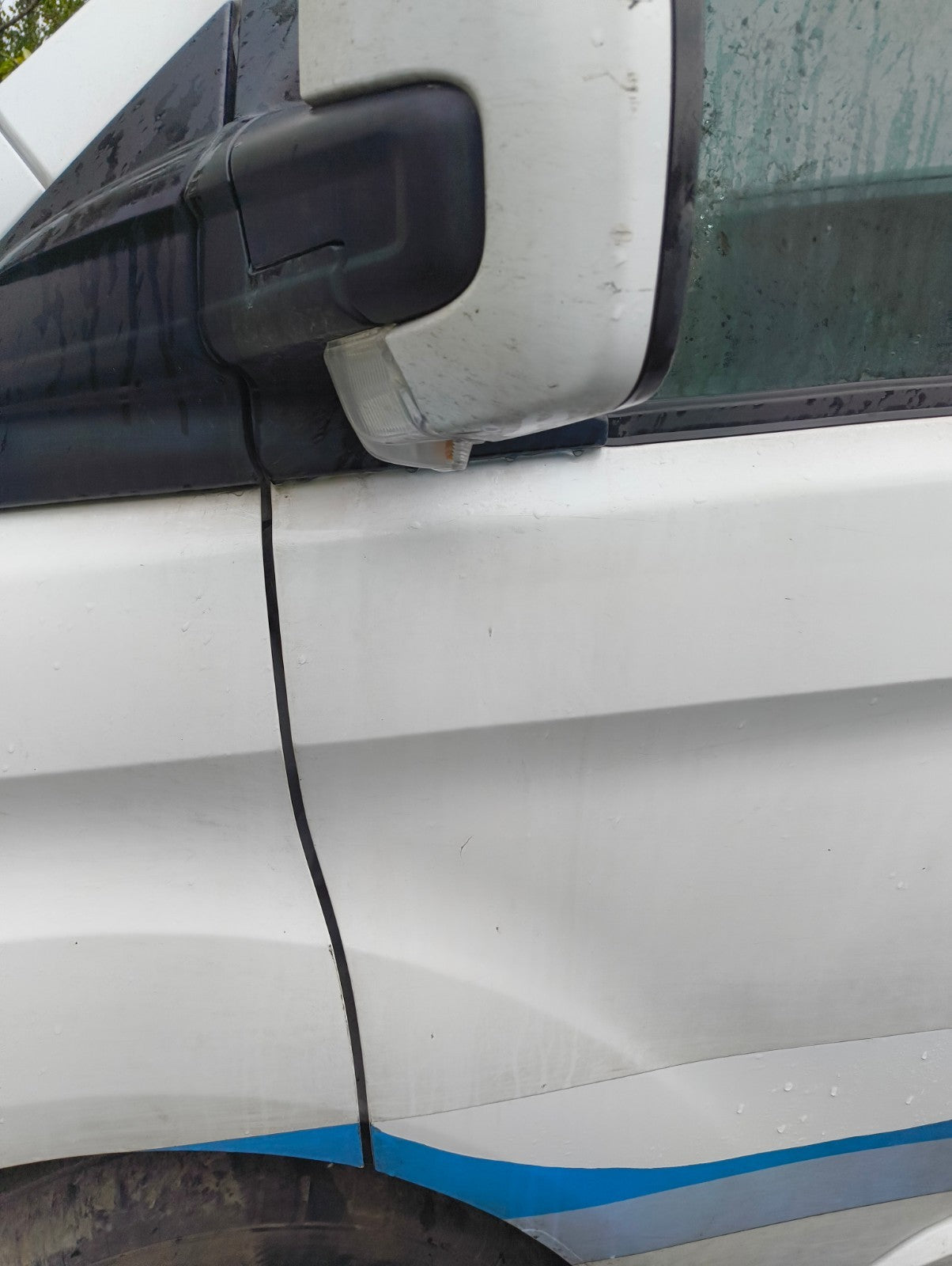 ✅Ford Transit Custom 2.0 Diesel 2021 Front Left Door Bare W/O Mirror White A390 - Image 2