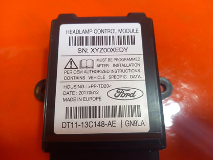 2017 Ford Transit Connect Headlight Control Module DT11-13C148-AE Warranty A369 - Image 3