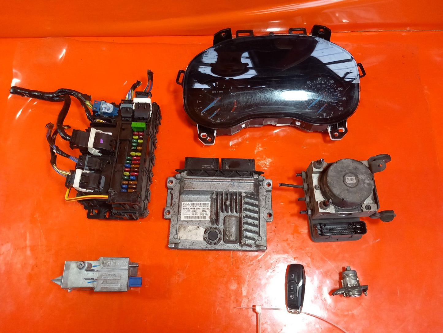 2021 Ford Transit Custom Engine ECU Kit DS71-12B684-UE Warranty A372 - Image 1