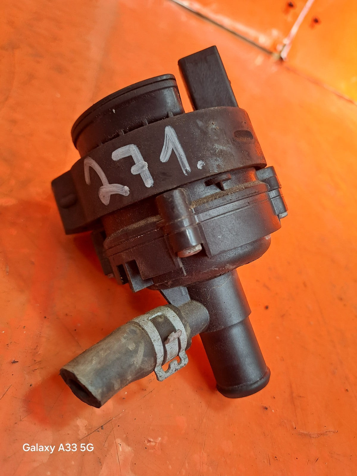 ✅2013 MERCEDES E CLASS W212 AUXILIARY WATER PUMP A0005000686 + WARRANTY A271 - Image 8