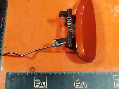 ✅2024 DACIA DUSTER JOURNEY REAR RIGHT EXTERIOR DOOR HANDLE ORANGE +WARRANTY A364 - Image 2