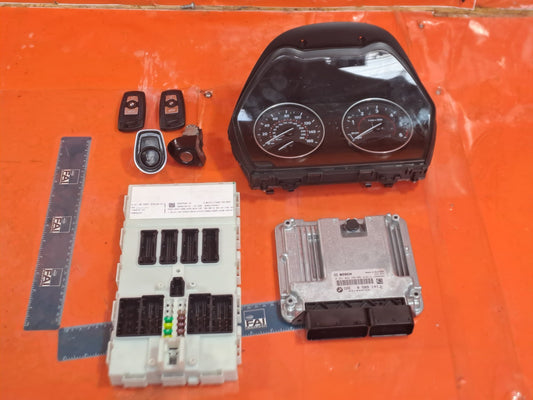 ✅2015 BMW 2 SERIES F22 M SPORT ENGINE ECU KIT 8589141 + WARRANTY A315 - Image 1
