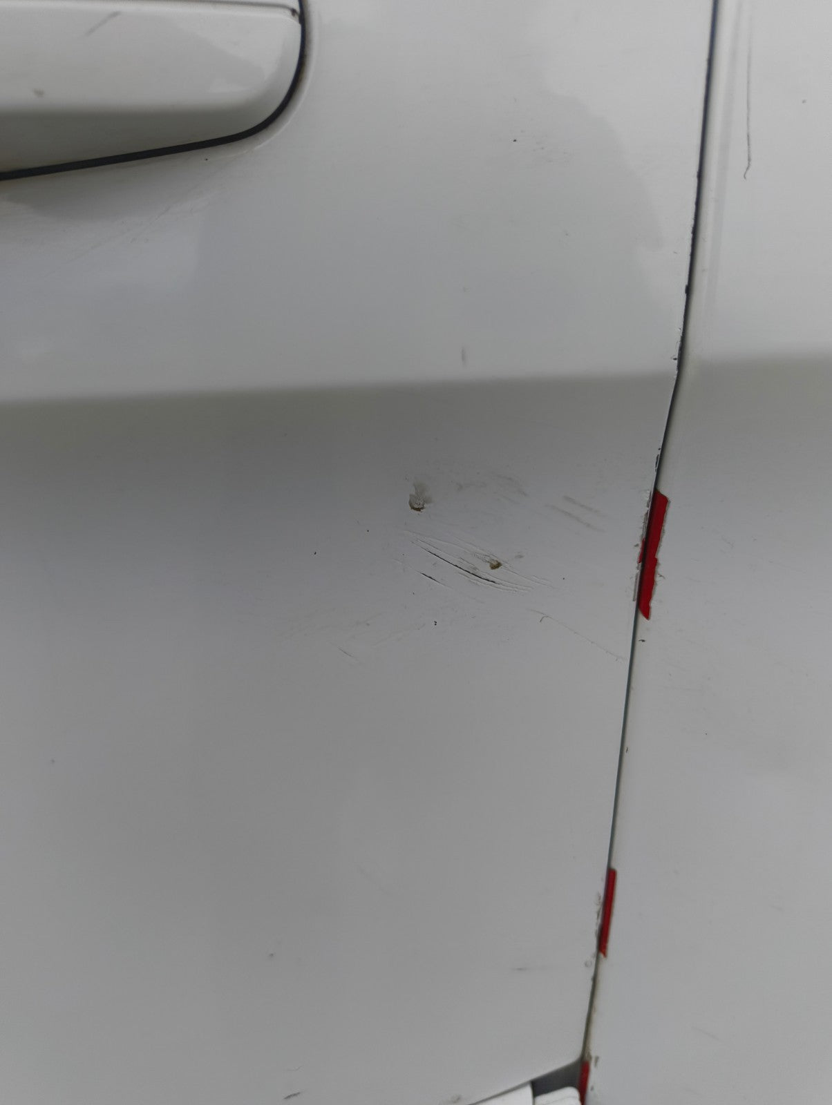 ✅Ford Tourneo Custom 2.2 Diesel 2015 Front Left Door Bare White Scratches A377 - Image 8