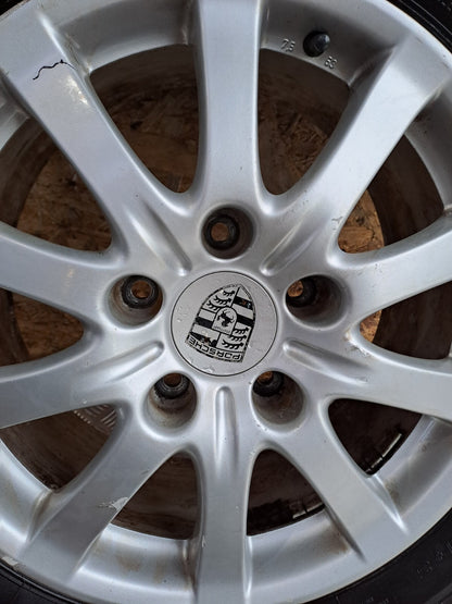 ✅2010 PORSCHE CAYENNE 9PA ALLOY WHEEL WITH TYRE 235/65 R17 + WARRANTY A268 - Image 4
