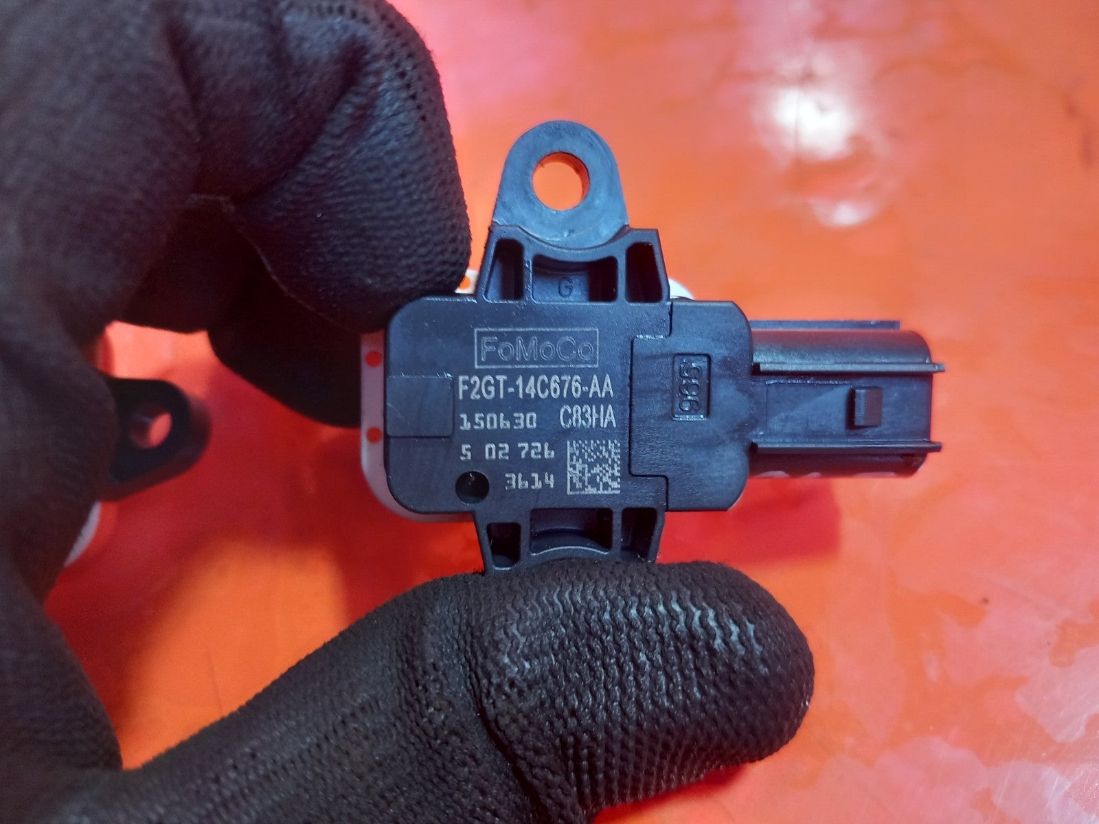 2019 Ford Galaxy MK3 Zetec Airbag Crash Impact Sensor x2 F2GT-14C676-AA A345 - Image 5