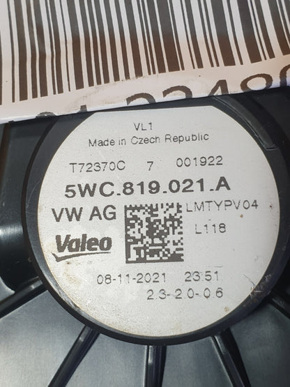 ✅VW GOLF MK8 1.5 PETROL 2022 AIR HEATER BLOWER MOTOR FAN 5WC819021A 5WA907521 - Image 11