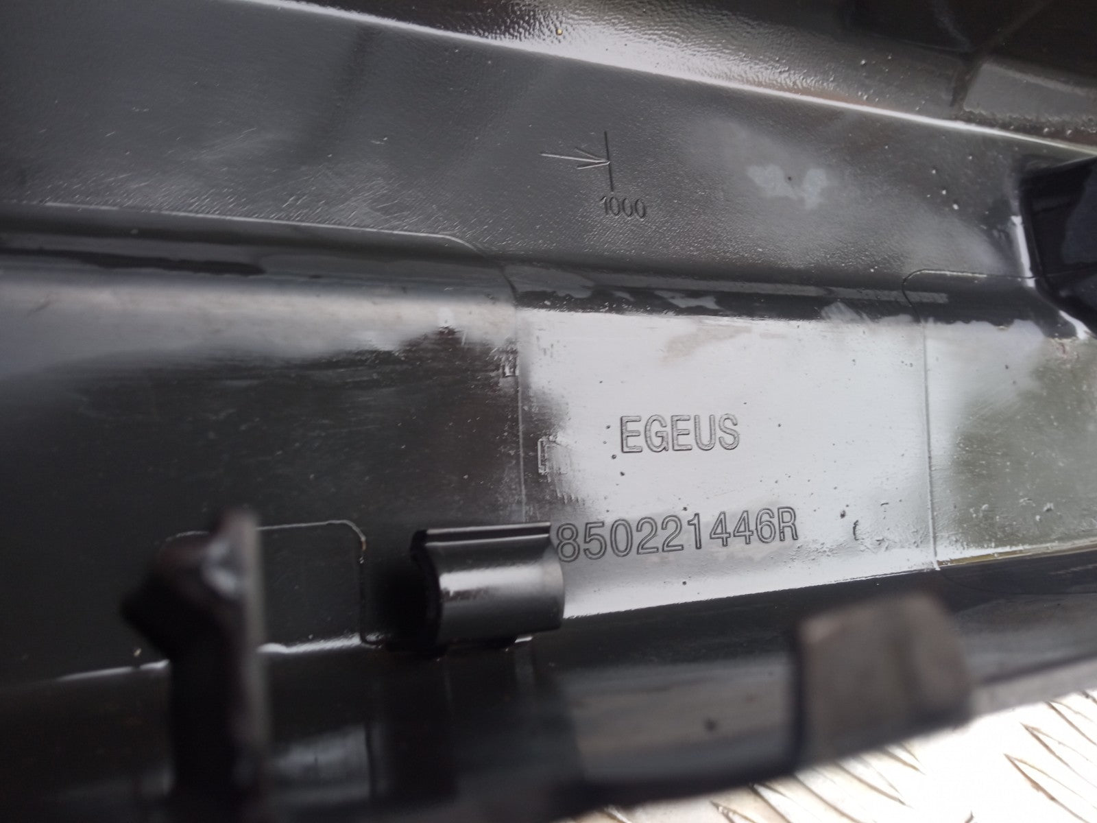 ✅Renault Trafic III Sl27 1.6 Diesel 2016 Rear Bumper 850221446R Warranty A256 - Image 12