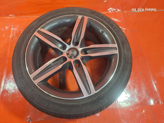 ✅BMW 218I SPORT F22 1.5 PETROL 2017 ALLOY WHEEL WITH TYRE 225/45 R17 6850151 - Image 1
