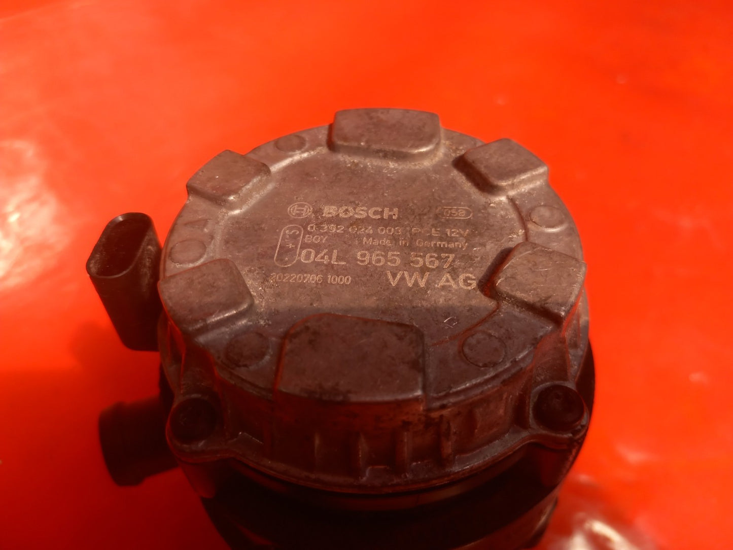 ✅VW Golf Gte 1.4 Petrol 2022 Auxiliary Water Pump 04L965567 Warranty A388 - Image 8