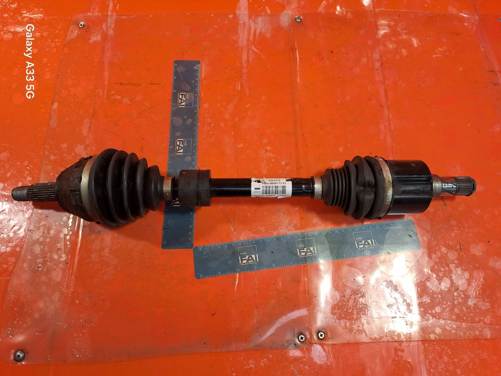 ✅MINI COUNTRYMAN ONE D MK3 1.6 DIESEL 2013 FRONT LEFT MANUAL DRIVESHAFT 9809173 - Image 2