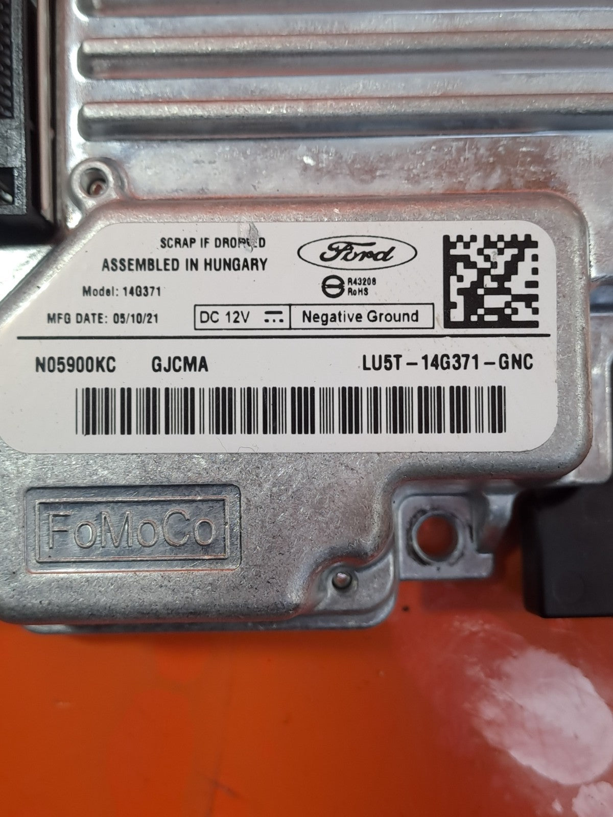 ✅2021 FORD PUMA ST-LINE X SAT NAV MODULE CONTROL UNIT LU5T-14G371-GNC + WARRANTY - Image 9