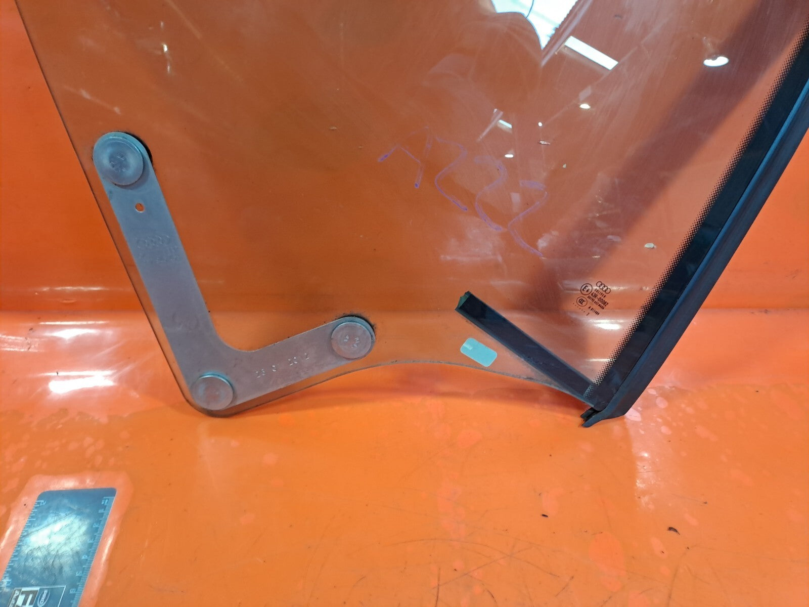 ✅2012 AUDI A5 8F CABRIO 1.8P REAR RIGHT DOOR WINDOW TRIANGLE + WARRANTY A222 - Image 4