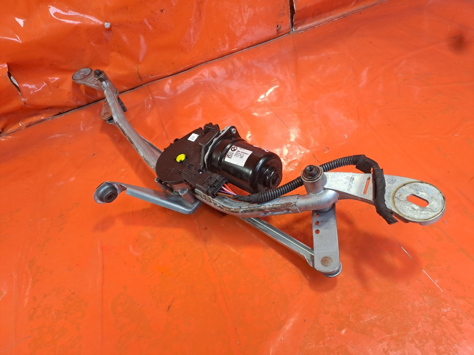 ✅2021 BMW 3 Series G20 M Sport Front Wiper Motor & Linkage 7427910 A362 - Image 7