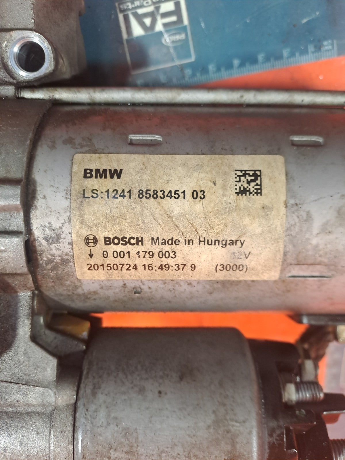 ✅2015 BMW 1 SERIES F20 STARTER MOTOR 8583451 + WARRANTY A320 - Image 9