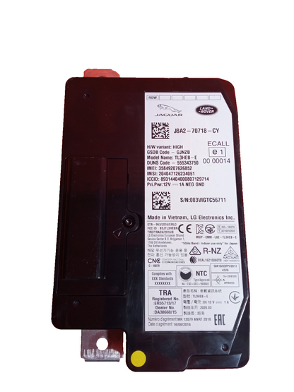 ✅Jaguar I-Pace Ev400 X590 2020 Telematics Control Module J8A270718CY Warranty - Image 1