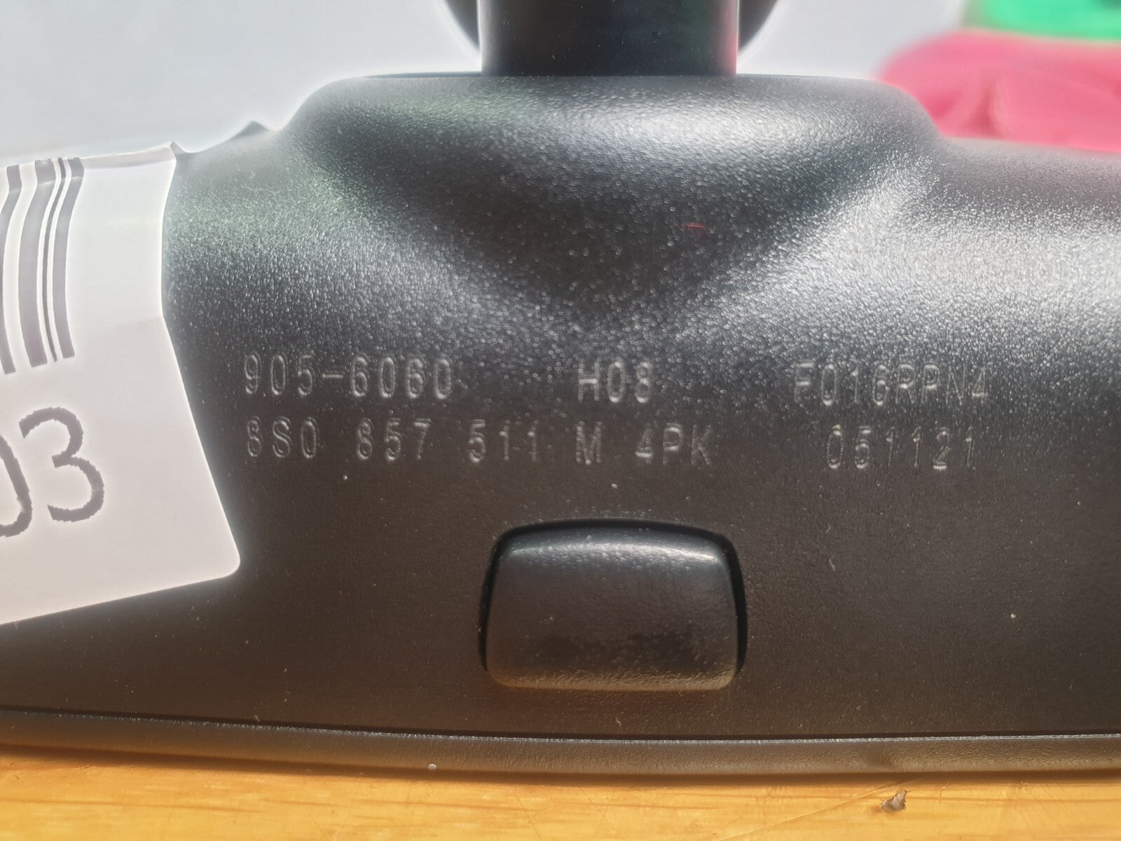 ✅AUDI A1 SPORT 1.0 PETROL 2022 INTERIOR REAR VIEW MIRROR 8S0857511M Warranty - Image 6