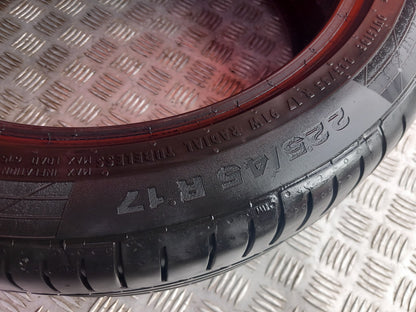 Continental Tyre 6.35 mm 225/45 R17 Warranty xAA - Image 3