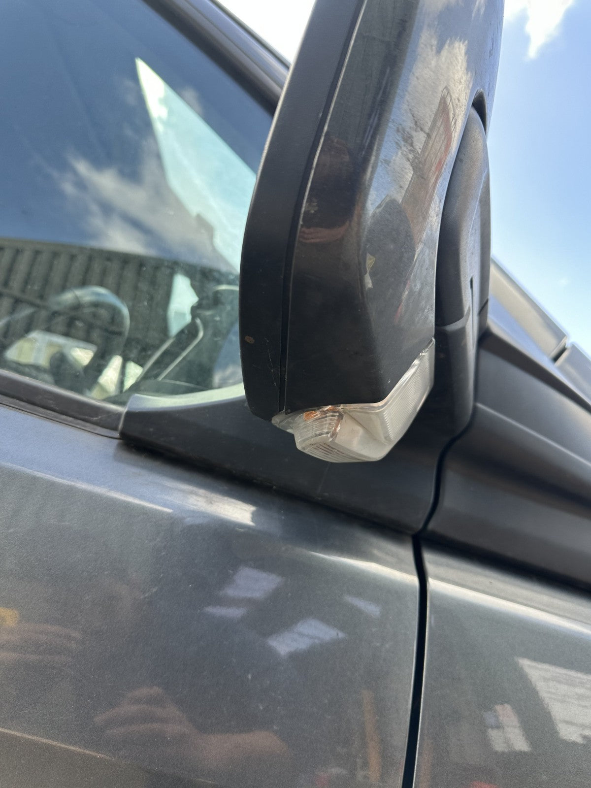 ✅2019 Ford Transit Custom Front Right Wing Mirror Grey + Warranty A376 - Image 6