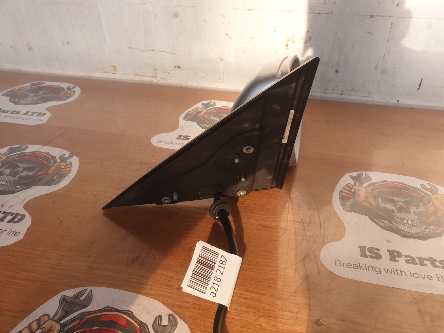 AUDI A5 CABRIO S LINE 2.0 DIESEL 2012 FRONT RIGHT MIRROR SILVER A218 - Image 9