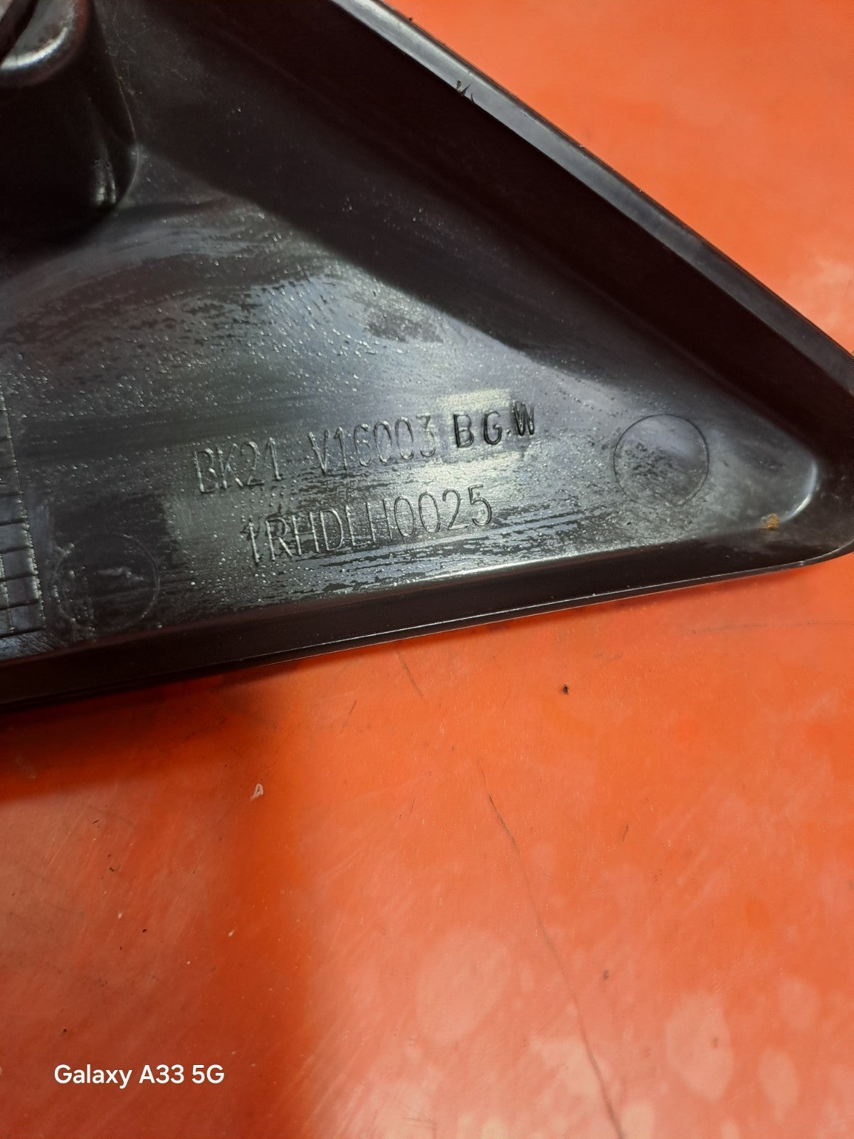 ✅FORD TRANSIT CUSTOM 2.0 DIESEL 2023 FRONT WING MIRROR TRIMS BK21V16003B A342 - Image 11