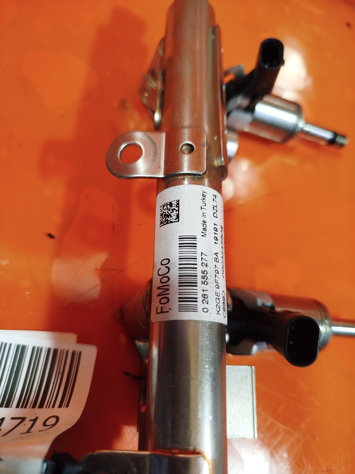 ✅2020 FORD FOCUS MK4 2.3P INJECTION FUEL RAIL K2GE-9F797-BA + WARRANTY A264 - Image 3